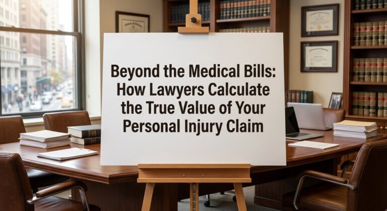 Beyond the Medical Bills: How Lawyers Calculate the True Value of Your Personal Injury Claim