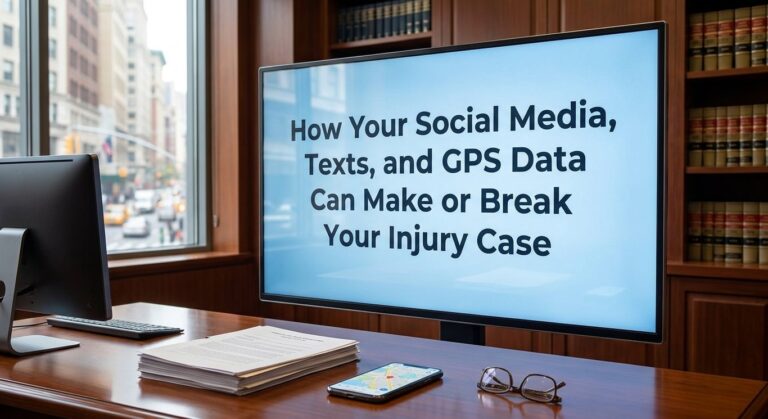 Home How Your Social Media, Texts, and GPS Data Can Make or Break Your Injury Case