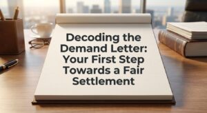Decoding the Demand Letter: Your First Step Towards a Fair Settlement