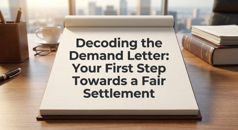 Home Decoding the Demand Letter: Your First Step Towards a Fair Settlement
