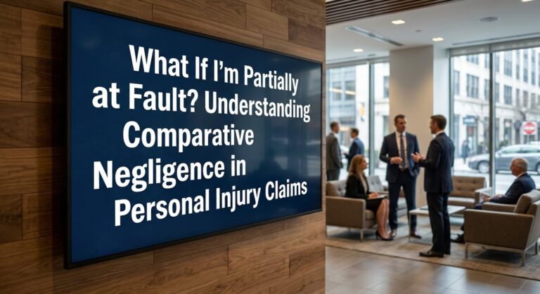 Home What If I'm Partially at Fault? Understanding Comparative Negligence in Personal Injury Claims